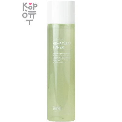 Tenzero Clear Fit Heartleaf Toner - Балансирующий тонер для комбинированной кожи лица с экстрактом Хауттюйнии 200мл.