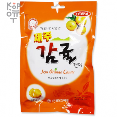 Mammos Jeju Orange Candy - Карамель мандариновая, 100 г