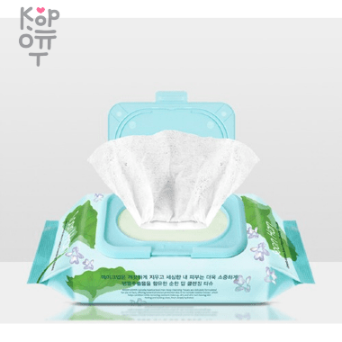 Medi Flower Centella Asiatica Deep Cleansing Tissue -  Салфетки для снятия макияжа с Центеллой Азиатской 100шт. — Корейские товары для всей семьи(КорОпт)