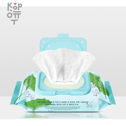 Medi Flower Centella Asiatica Deep Cleansing Tissue -  Салфетки для снятия макияжа с Центеллой Азиатской 100шт., купить с доставкой на дом фото 1 — Корейские товары для всей семьи(КорОпт)