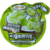 Кокосовый напиток Youweike с кусочками и вкусом зеленой сливы, 70гр.