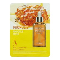 Dr.Cellio Ampoule Mask — тканевые маски-ампулы для лица: рис / древесный уголь / прополис, 25 мл × 10 шт