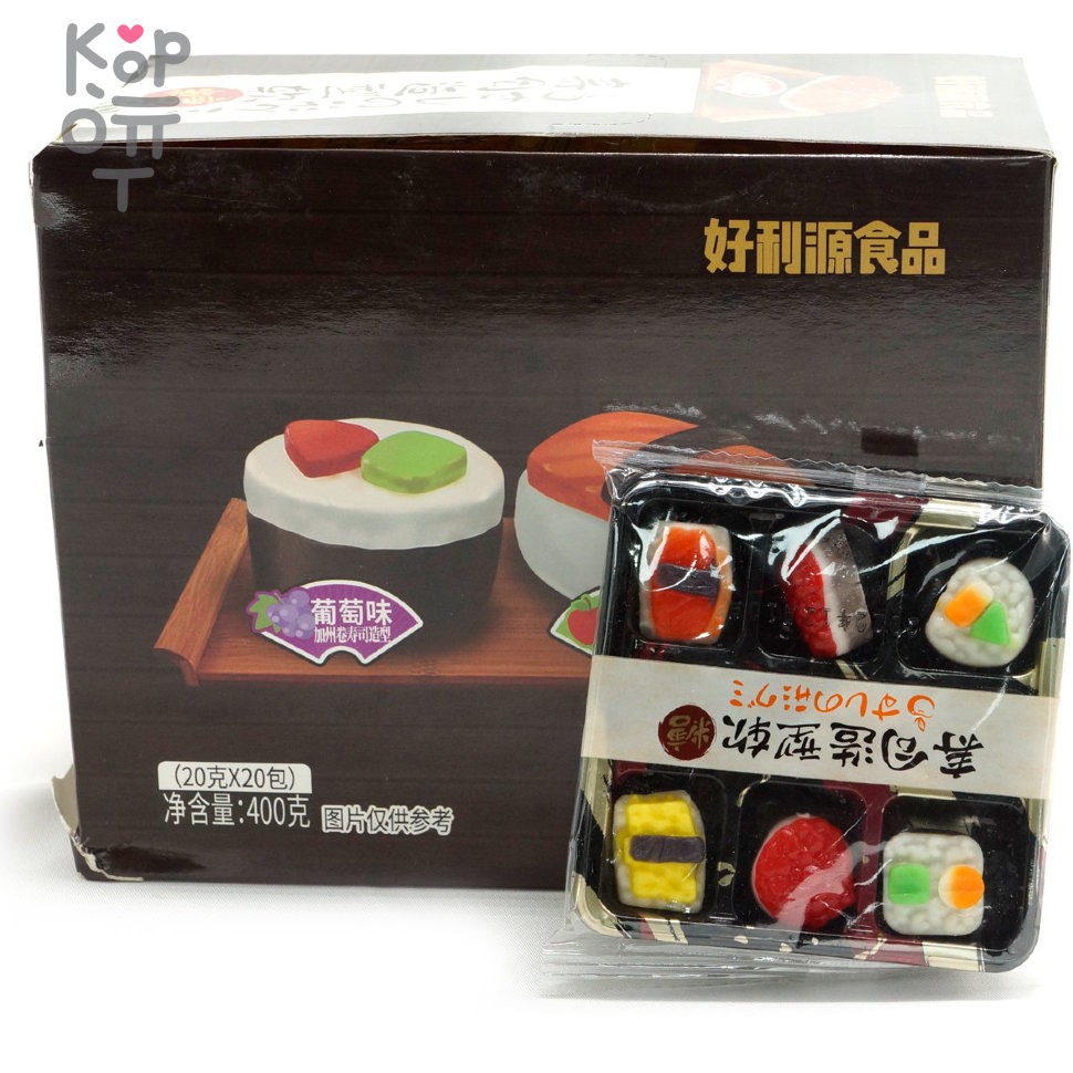 Мармелад TaiLeHu Суши Сет, купить с доставкой на дом фото 1 — Корейские товары для всей семьи(КорОпт)