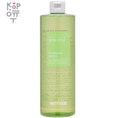 Pretty Skin The Pure Jeju Cica Cleansing Water - Очищающая вода с экстрактом центеллы 500мл. &mdash; Корейские товары для всей семьи(КорОпт)