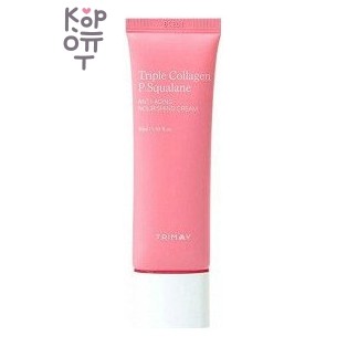Trimay — Triple Collagen P.Squalane Anti-Aging Nourishing Cream — Питательный антивозрастной крем с тройным коллагеном и скваланом, 50 мл