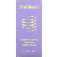 By Wishtrend Vitamin A-mazing Bakuchiol Night Cream - Увлажняющий ночной крем с Ретинолом и Бакучиолом 30гр.