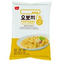 Yopokki Golden Onion Butter - Рисовые клецки со сливочно-луковым соусом.