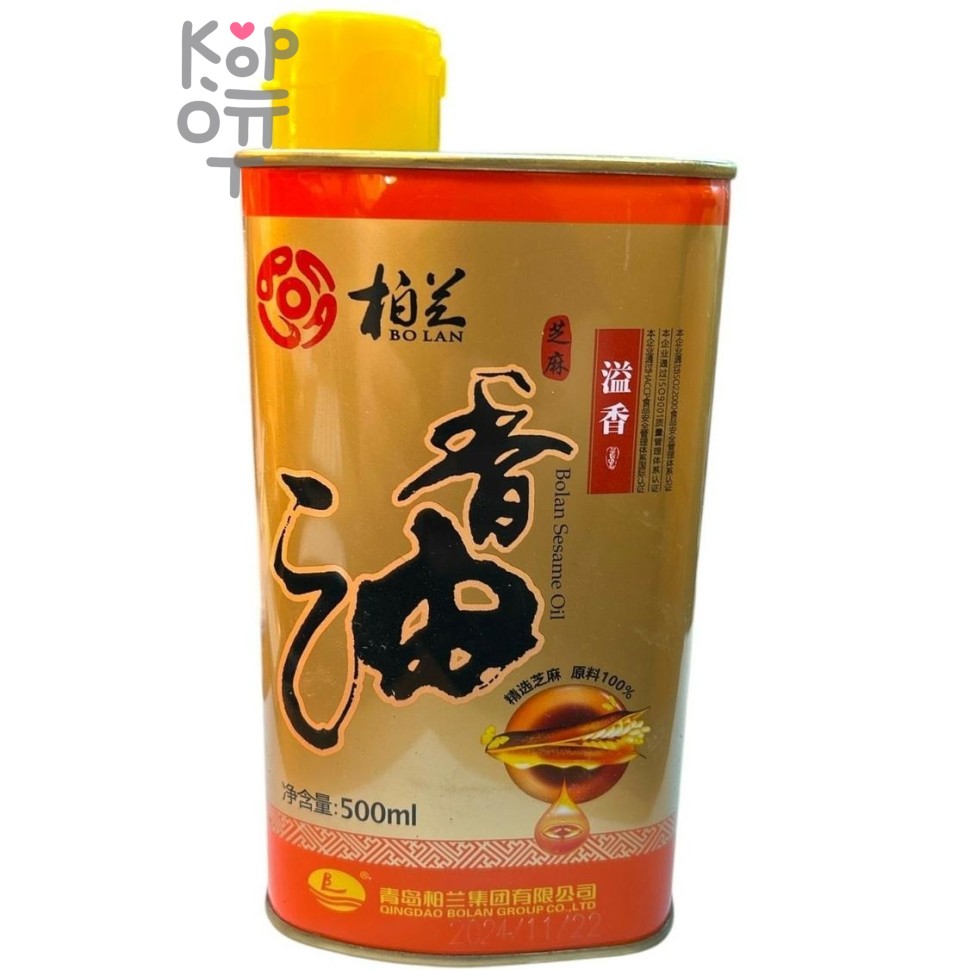 Кунжутное масло BoLan Sesame Oil, 500мл.