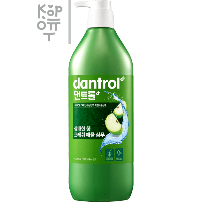 Ryo Dantrol Deep Clean  Fresh Apple Shampoo - Охлаждающий шампунь против перхоти с ароматом Зеленого Яблока 820мл.
