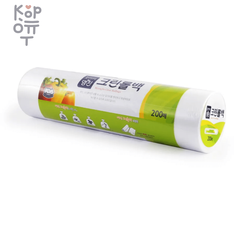 Myungjin Clean Rollbags - Пакеты фасовочные в рулоне, размер 30см.*40см.  , купить с доставкой на дом фото 1 &mdash; Корейские товары для всей семьи(КорОпт)