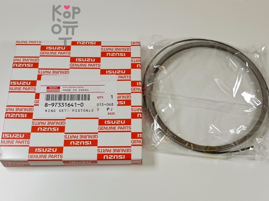 Кольца поршневые 4HL1 SDI10-192ZZ / 17023 / 32658 STD 8-97331-641-0 (1CYL) для ISUZU