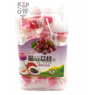 Леденец на палочке Rock Sugar со вкусом Винограда
