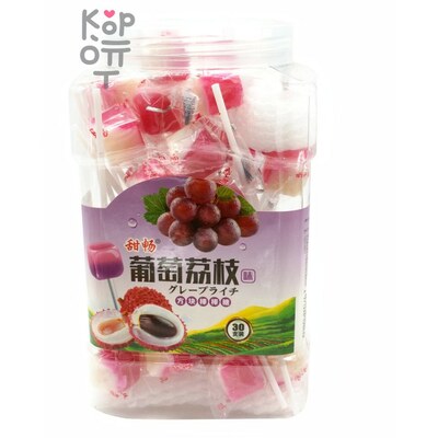 Леденец на палочке Rock Sugar со вкусом Винограда