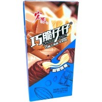 Chunfu Crisp Angle Cakes - Хрустящее злаковое Фитнес печенье полное энергии со вкусом черного кунжута