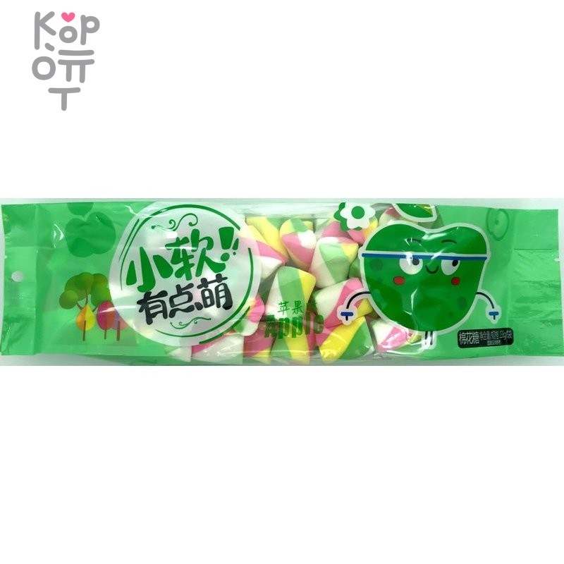 Маршмеллоу Яблоко, 138гр., купить с доставкой на дом фото 1 &mdash; Корейские товары для всей семьи(КорОпт)