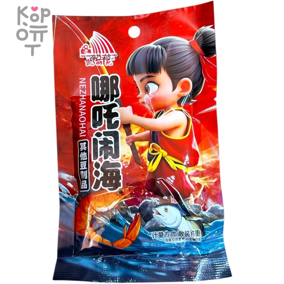 Снэк Nezha - Вегетарианское доброе мясо Naohai, купить с доставкой на дом фото 1 &mdash; Корейские товары для всей семьи(КорОпт)