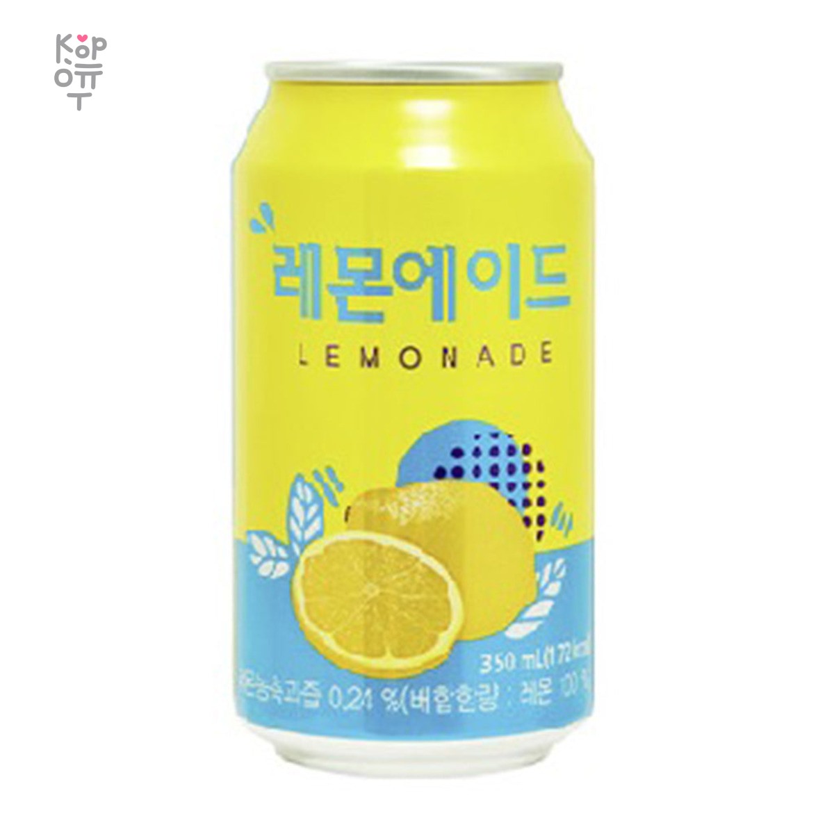 ILHWA Lemonade — Напиток газированный, вкус лимонад, 350 мл