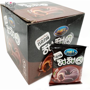 AHDI - Пончики с начинкой со вкусом Шоколада — Корейские товары для всей семьи(КорОпт)
