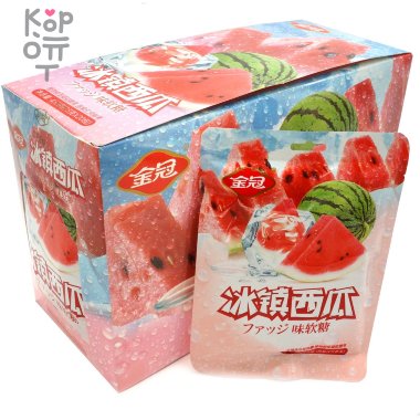 Жевательная помадка Golden Crown со вкусом Ледяного Арбуза &mdash; Корейские товары для всей семьи(КорОпт)