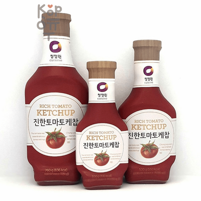 Daesang Rich Tomato Ketchup - Кетчуп томатный Дэсанг, 0,5 кг