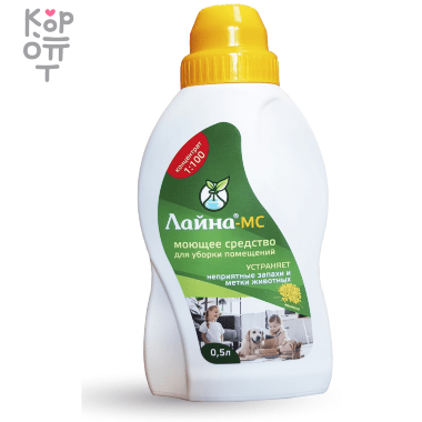 Концентрированное моющее средство Лайна МС Мимоза. — Корейские товары для всей семьи(КорОпт)