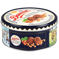 Danisa Choco Cashew Butter Cookies - Сдобное печенье с маслом кешью 200гр. 