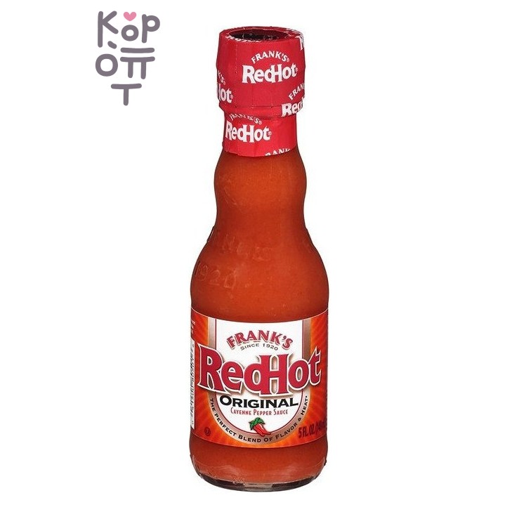 Frank’s — RedHot Original Cayenne Pepper Sauce — Острый соус из кайенского перца, 148 мл