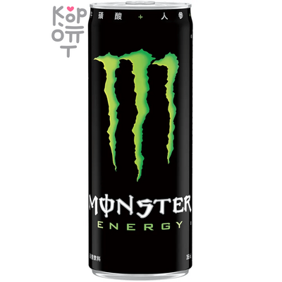 Monster Energy Original Газированный энергетический напиток, 330 мл