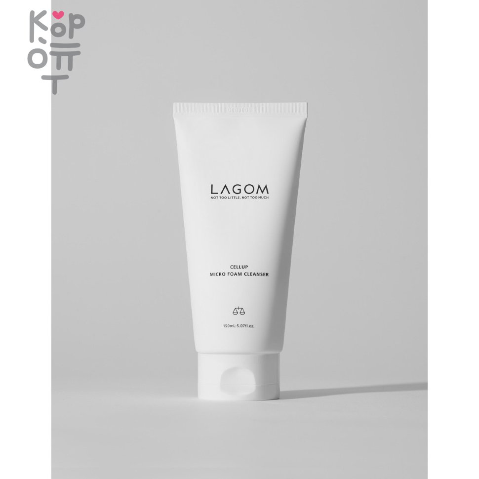 Lagom Cellup Micro Foam Cleanser - Деликатная пенка для умывания 120мл. по  цене 1 257 руб. в интернет магазине Корейские товары для всей семьи(КорОпт)