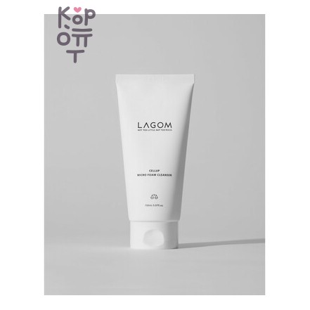 Lagom Cellup Micro Foam Cleanser - Деликатная пенка для умывания, 120 мл
