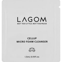 Lagom Cellup Micro Foam Cleanser - Деликатная пенка для умывания, 120 мл