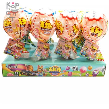 Леденец на палочке Big Sugar - Про медведей, Аутентичный Маракас — Корейские товары для всей семьи(КорОпт)