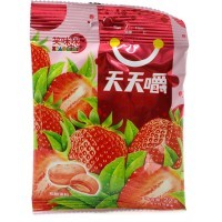 Жевательная помадка XiaoMiMi "Улыбка" со вкусом Клубники