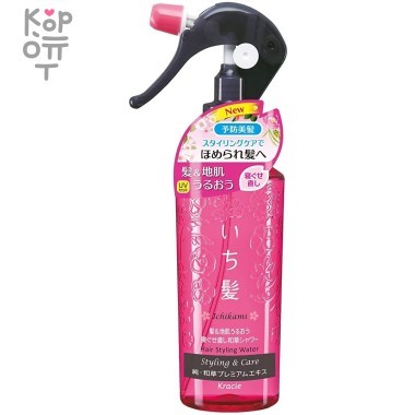 Ichikami Вода для укладки и восстановления волос с ароматом горной сакуры &mdash; Корейские товары для всей семьи(КорОпт)