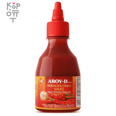 Соус Чили Шрирача, AROY-D — Корейские товары для всей семьи(КорОпт)