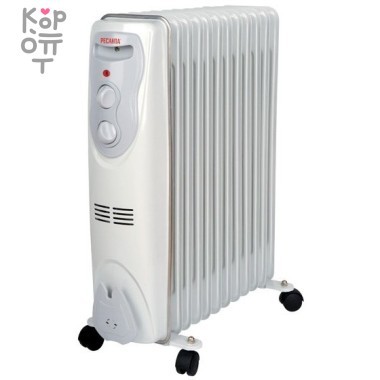 Масляный радиатор Ресанта ОМ-12Н — Корейские товары для всей семьи(КорОпт)