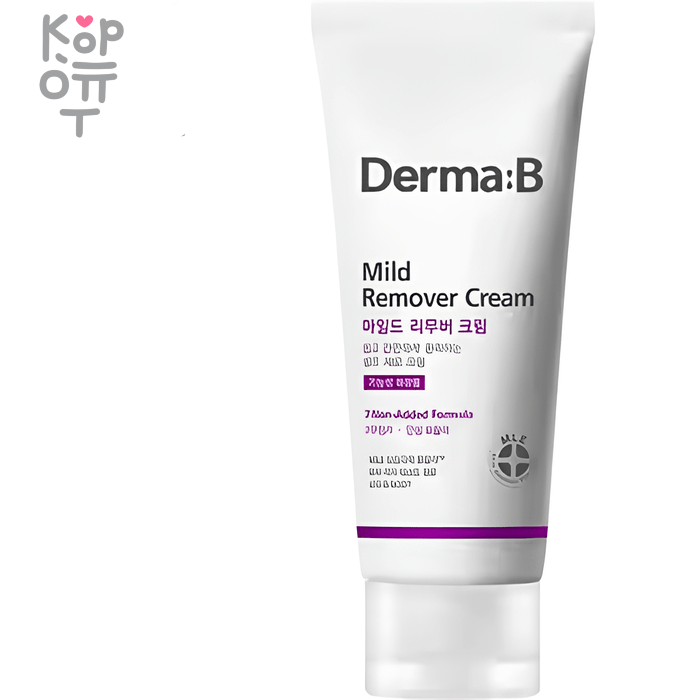 DERMA:B Mild Remover Cream - Гипоаллергенный мягкий крем для депиляции 100мл.