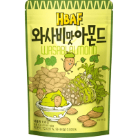 Hbaf Wasabi Almond - Миндаль со вкусом васаби, Корея.