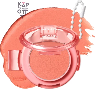 AMUSE Powder Lip &amp; Cheek 04 Honey Me - Кремовая пудра для макияжа губ и щек, 4 г