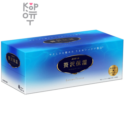Daio Paper Elleair Luxury Moisturizer Tissues - Салфетки двухслойные 1уп., Коробка 200шт.