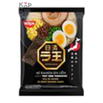 Рамен Nissin Raoh со вкусом Тункоцу с тушеным мясом (м/у), 90гр 1*30, шт