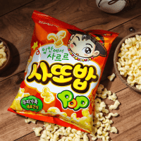 Samyang Pop Corn Snack - Мягкая и сладкая питательная закуска, тающая во рту, как снег, 67гр.