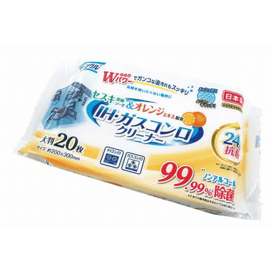 Life-Do Crinkle IH/gas stove cleaner - Влажные салфетки для очистки кухонных плит 20шт. &mdash; Корейские товары для всей семьи(КорОпт)