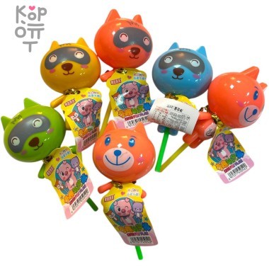 Карамель Cute Pet Plan Звери в масках, наполненная леденцами со вкусом спелых фруктов — Корейские товары для всей семьи(КорОпт)