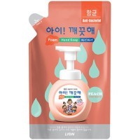 CJ LION Ai - Kekute Clean Antibacterial Foam - Жидкая Антибактериальная пена для рук с ароматом Персика