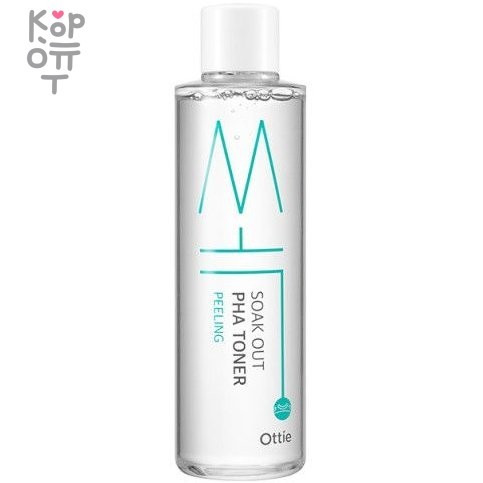 Ottie Soak Out PHA Toner Peeling - Пилинг-тонер с PHA-кислотами, 210мл., купить с доставкой на дом Ottie Soak Out PHA Toner Peeling — это пилинг-тонер с PHA-кислотами для ухода за кожей. Средство мягко очищает и отшелушивает кожу, выравнивает её тон и текстуру, а также увлажняет и успокаивает. Пилинг-тонер подходит для всех типов кожи, особенно для чувствительной.
