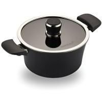 IH кастрюля HappyCall MONO TITANIUM IH EBONY BLACK