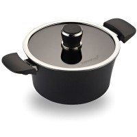 IH кастрюля HappyCall MONO TITANIUM IH EBONY BLACK