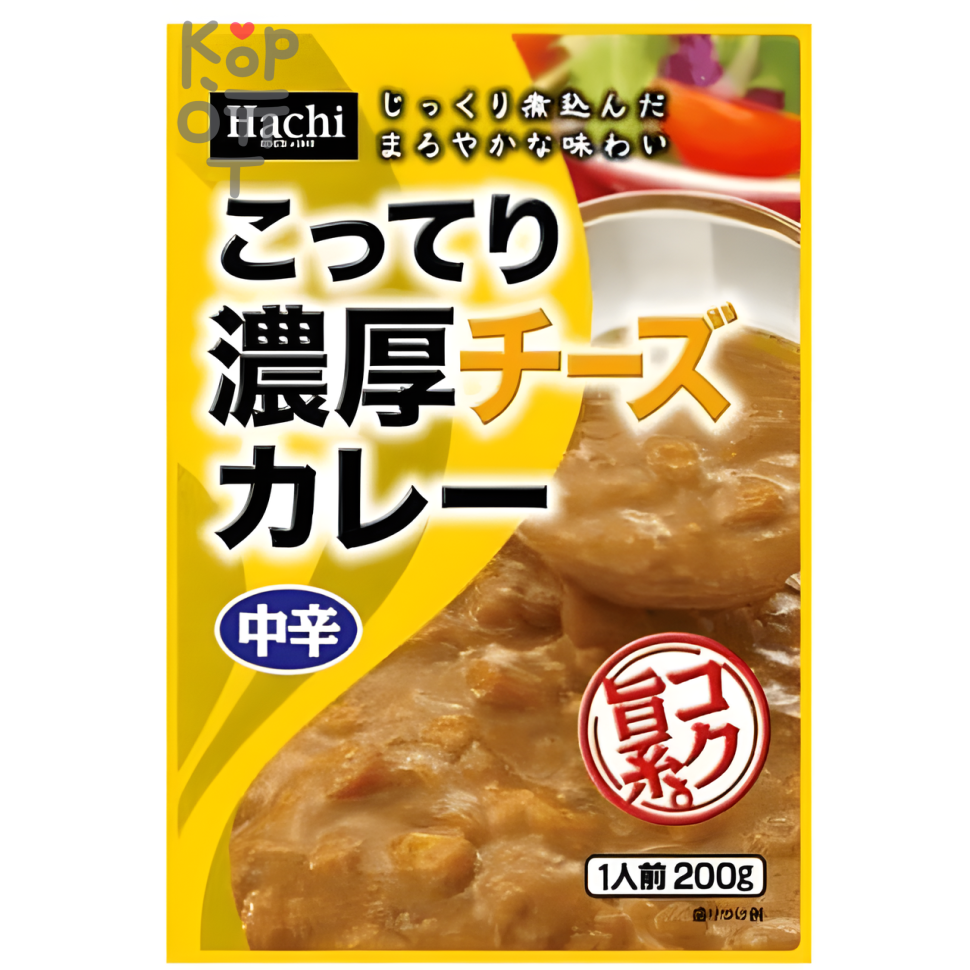 Hachi Thick rich cheese curry medium spicy - Соус Карри с густым насыщенным вкусом сыра, средне острый, 200гр.