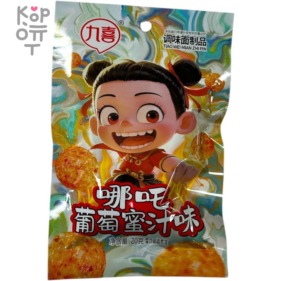 Снэк Tiao Wei - Нежа с виноградно-медовым вкусом, купить с доставкой на дом фото 1 &mdash; Корейские товары для всей семьи(КорОпт)